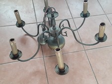 Antiker  Kronleuchter  6 flammig