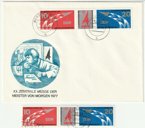 Ddr briefmarken und - und, fdc