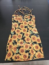 Sommer MINIKLEID SONNENBLUME GR. M