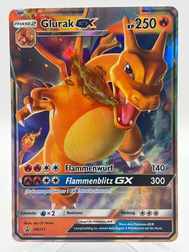 Glurak holo sonne - glurak,