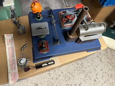 WILESCO Dampfmaschine mit Werkstatt - Alte Ausführung