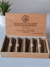 BACCARAT Zigarren Vintage 80 - 90 Jahre ORIGINAL 17 StückEIN SELTENES ANGEBOT .