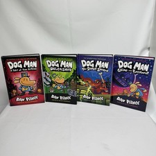 Dog Man Book Set 4 Hardback