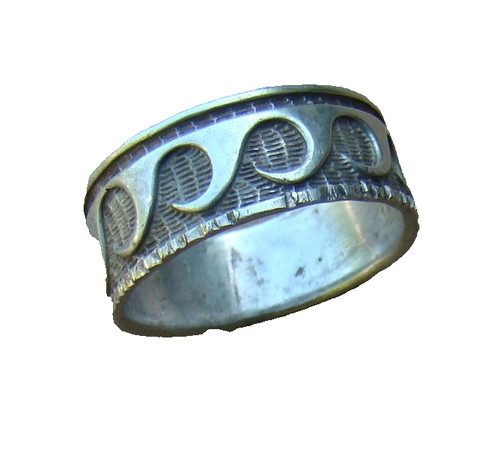 Alter ring silber 925 bandring - silber,