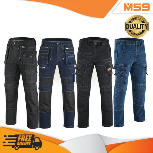 Ms9 herren cargo denim - ms9,