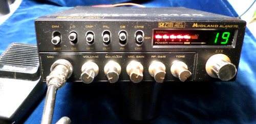 Vintage mobilstation - cb,