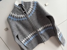 Next strickjacke grau norweger - strickjacke,