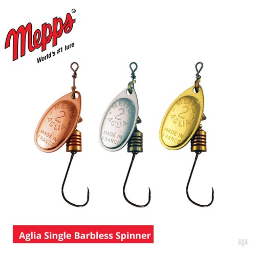Mepps aglia single barbless - mepps,