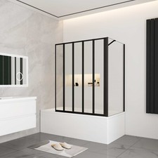 5-teilig Trennwand Glaswand