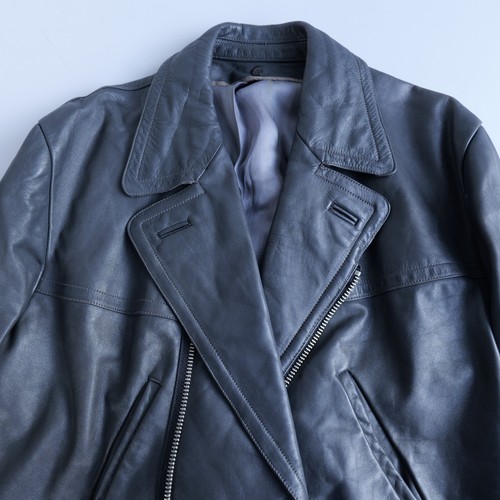 Retro lederjacke bikerjacke - lederjacke,