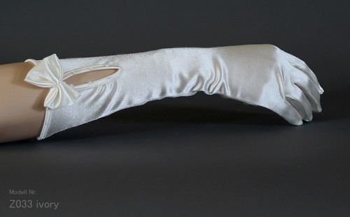 Lang kurz brauthandschuhe - kurz,