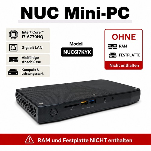 Nuc mini pc nuc6i7kyk - 🔥,