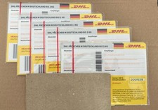 47 x DHL Päckchenmarken M bis 2kg für DHL-Pakete innerhalb Deutschlands