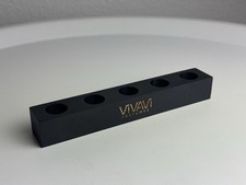 VIVAVI Perfumes Holzhalter Schwarz 5er Parfümständer Parfümtester Display