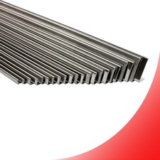 L-Profil Edelstahlschiene