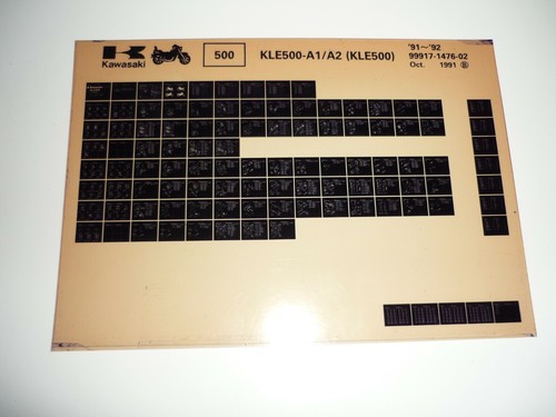 Kawasaki microfiche - kawasaki,
