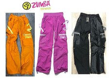 Damen ältere Mädchen Zumba Fitness Cargo Kampfhose Hose Tanztraining NEU