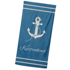 Küstenkind Anker Badetuch /