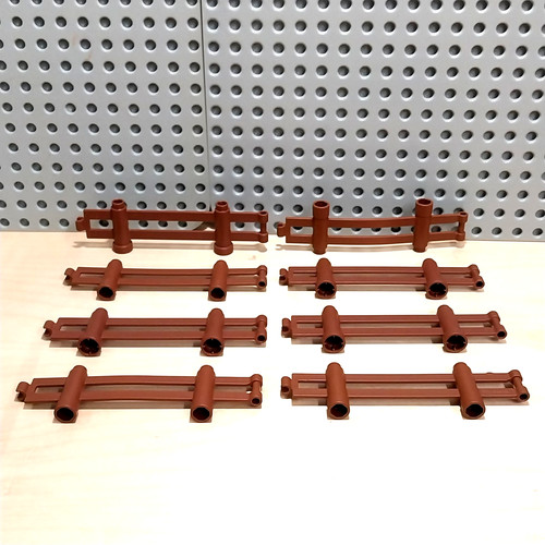 Lego duplo braun zaunteile - lego, 8