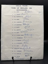 Indien 1959 England Tour x 19