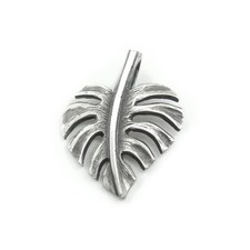 Nordform Trollblatt Anhänger Silber