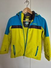 Ziener Skijacke Größe 128 neongelb blau