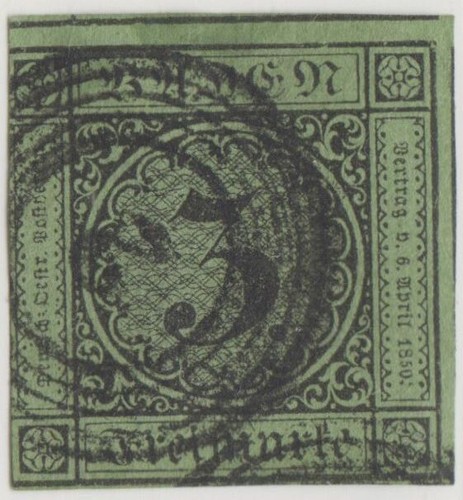 Baden mit nummernstempel - baden,