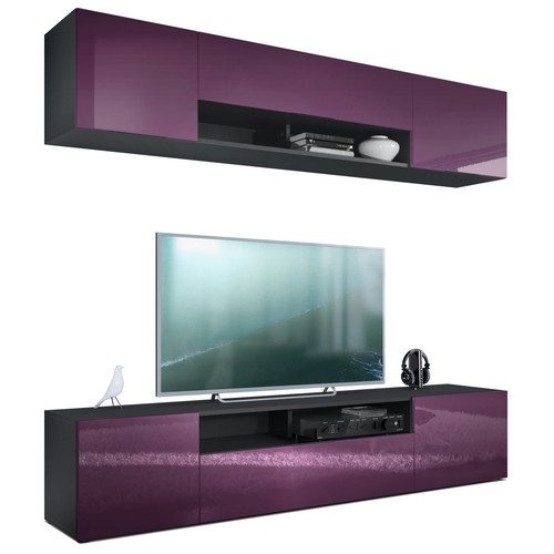 Wohnwand anbauwand - wohnwand,