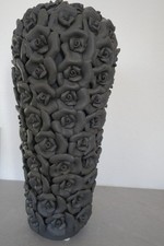 Kare design steingut vase - design,