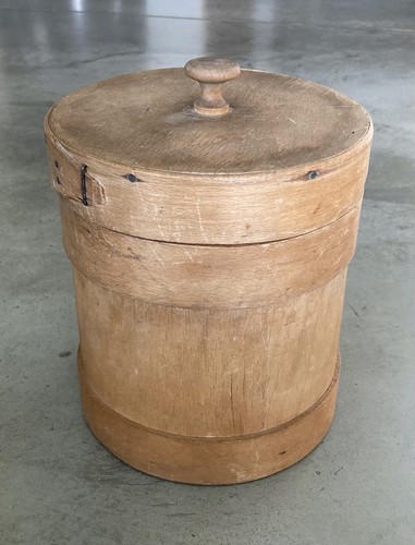 Alte holzdose vorratsdose - alte,