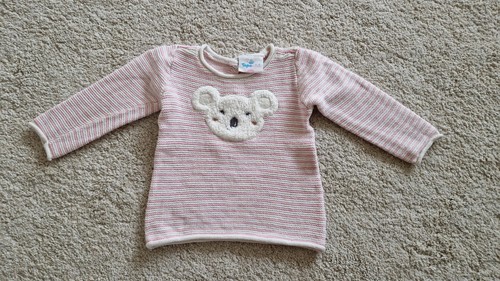 Pullover mit teddy - gr., 74
