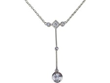 Art-Déco 585 Gold 950 Platin