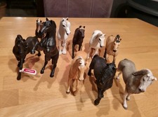 10 Schleich Pferde uA: Pinto