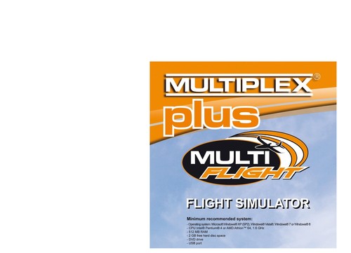 Multiplex flug simulator - multiplex, cd