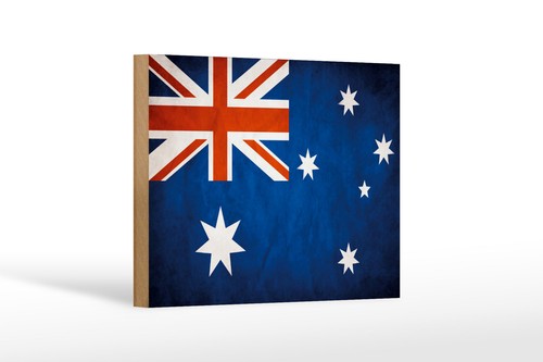 Holzschild flagge 18x12 - 18x12, cm