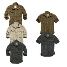 Surplus RAW Vintage Shirt im Destroyed Look Washed Army Hemd 1/1 und 1/2 Arm