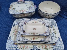 Tablett Brotkasten Teller Geschirr Schüssel Jugendstil Zell a.H. Georg Schmider