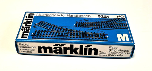 Märklin 5221 weichenpaar - -,