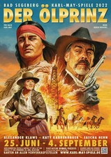 Karl - May - Spiele Bad Segeberg 2022 - Plakat DIN AO - gerollt
