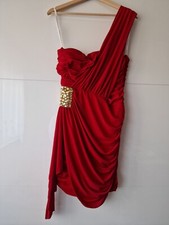 Sherri Hill Draped Mini Dress