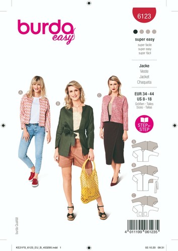 Burda easy schnittmuster - schnittmuster,