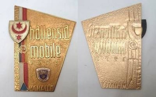 Ddr medaille admv plakette - ddr,