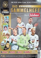 Ferrero Sticker Sammelheft EM 2020 Duplo Kinder
