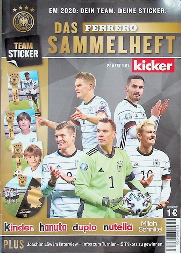 Ferrero sticker sammelheft - ferrero, em