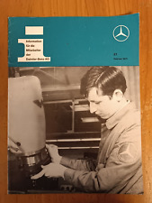 Prospekt Information Mercedes Daimler Benz 1971 Automobilia Oldtimer Z