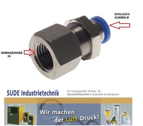 Druckluft schottverschraubung - druckluft,