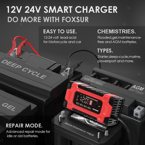 Autobatterieladegerät 12v 24v - autobatterieladegerät,