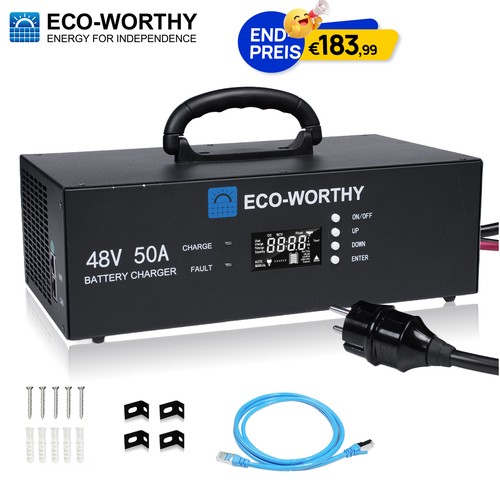 Eco worthy 48v 50a lifepo4 - 48v,