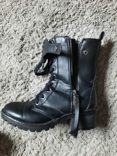 Biker damen boots stiefel - boots,