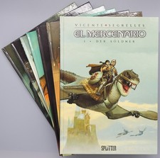 El Mercenario 1-14 Auswahl inkl. Druck HC Fantasy Comic Album Splitter Verlag